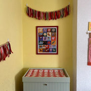Standard Changing Mat - Red Harlequin image 8
