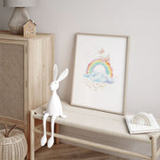 Rainbow Nursery Wall Art Prints – Set of 3 image 8
