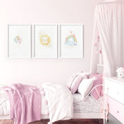 Rainbow Nursery Wall Art Prints – Set of 3 image 5