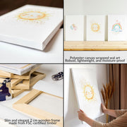 Rainbow Nursery Wall Art Prints – Set of 3 image 9