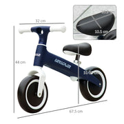AIYAPLAY Baby Balance Bike, with Adjustable Seat, for 1.5-3 Years - Blue image 3