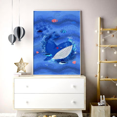 Ocean Nursery Wall Art Prints – Set of 2
