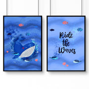 Ocean Nursery Wall Art Prints – Set of 2 image 7
