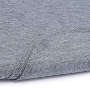 Organic Baby Wrap Carrier – Grey Melange image 8