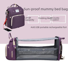 Mummy Changing Bag with USB Charging Port