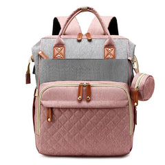 Baby Changing Bag with Foldable Travel Bed