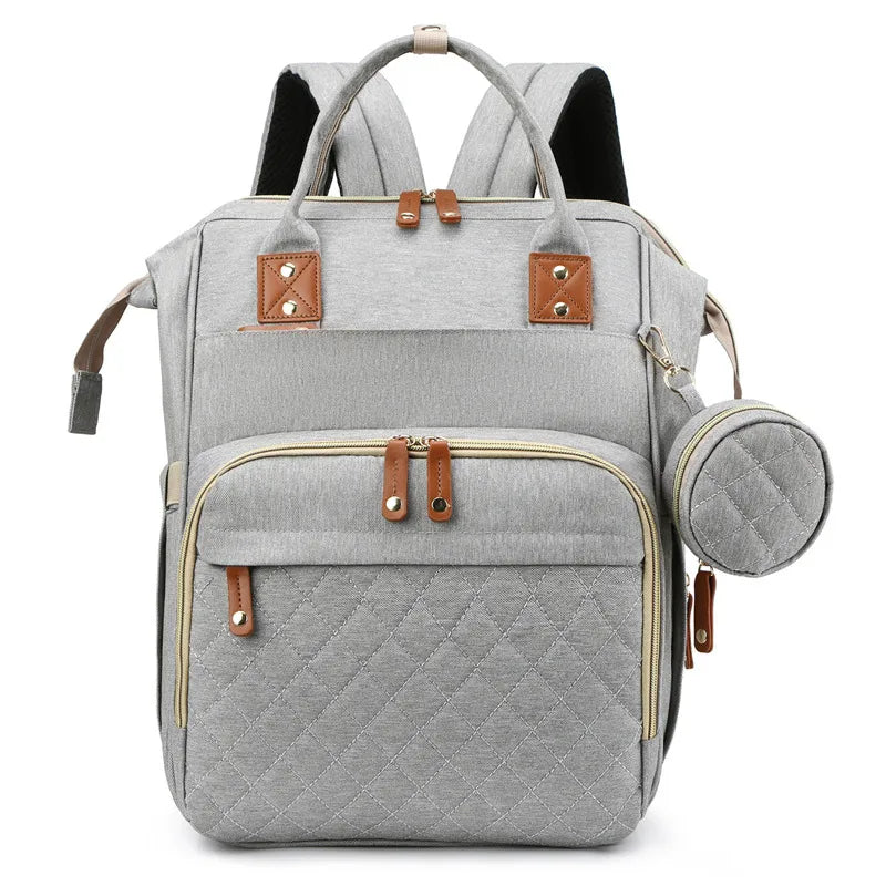 Baby Changing Bag with Foldable Travel Bed