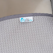 Grey Waffle Moses Basket Bedding Set image 4