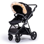 Pram Fur Hood Trim Attachment for Pushchair image 6