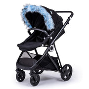 Pram Fur Hood Trim Attachment for Pushchair image 4