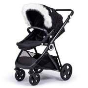 Pram Fur Hood Trim Attachment for Pushchair image 14