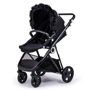Pram Fur Hood Trim Attachment for Pushchair image 2