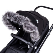 Pram Fur Hood Trim Attachment for Pushchair image 9