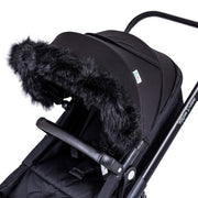 Pram Fur Hood Trim Attachment for Pushchair image 3
