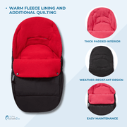 Universal Premium Car Seat Footmuff / Cosy Toes image 3