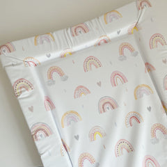 Standard Changing Mat - Beau Rainbow Print