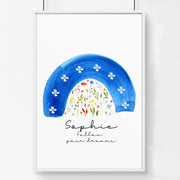 Rainbow Nursery Wall Art Print image 5