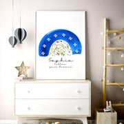Rainbow Nursery Wall Art Print image 2