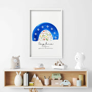 Rainbow Nursery Wall Art Print image 4
