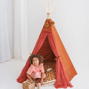 MINICAMP Fairy Kids Play Tent with Tulle – Cognac image 2