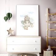 Safari Nursery Wall Art Prints – Set of 3 image 11