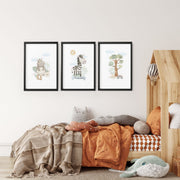 Safari Nursery Wall Art Prints – Set of 3 image 5