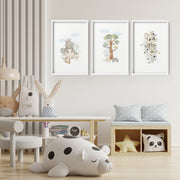 Safari Nursery Wall Art Prints – Set of 3 image 8