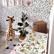 Anti-Roll Wedge Changing Mat - Safari Animals Print image 7