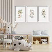 Safari Nursery Wall Art Prints – Set of 3 image 6