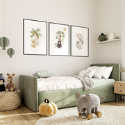 Safari Nursery Wall Art Prints – Set of 3 image 3