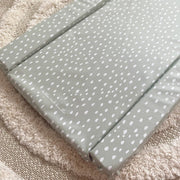 Standard Changing Mat - Sage Green Spots image 5