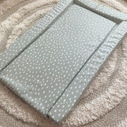 Standard Changing Mat - Sage Green Spots image 8
