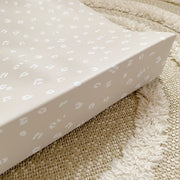Anti-Roll Wedge Baby Changing Mat - Sand Animal Print image 3