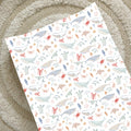 Anti-Roll Wedge Changing Mat - Deep Blue Sea
