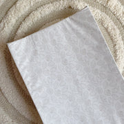 Anti-Roll Wedge Changing Mat - Delicate seashell print image 2