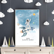 Space Nursery Wall Art Prints – Set of 3 image 6