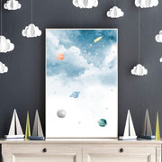Space Nursery Wall Art Prints – Set of 3 image 5