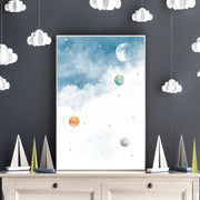 Space Nursery Wall Art Prints – Set of 3 image 7