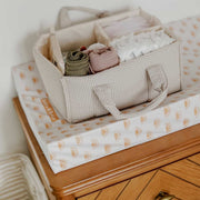 Anti-Roll Wedge Changing Mat - Boho Suns Print image 2