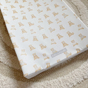 Anti-Roll Wedge Baby Changing Mat - Teddy Bears print image 6