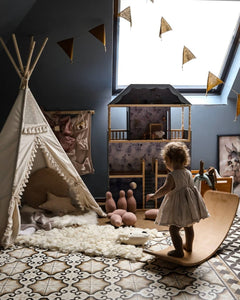 MINICAMP Boho Kids Teepee with Tassels