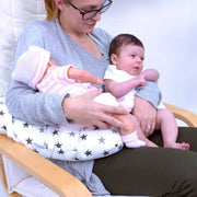 For Your Little One Twin Support Pillow Silver Stars image 5