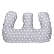 Twin Pregnancy Nursing Pillow - White Stars image 2