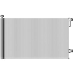 PawHut Retractable Baby Safety Gate – Up to 140cm, Grey