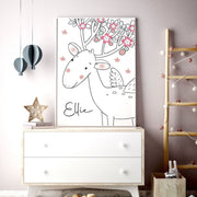 Personalised Unicorn Nursery Wall Art Print image 6