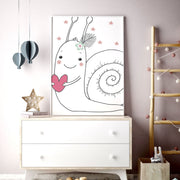 Personalised Unicorn Nursery Wall Art Print image 5