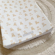 Anti-Roll Wedge Baby Changing Mat - Teddy Bears print image 5