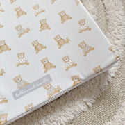 Anti-Roll Wedge Baby Changing Mat - Teddy Bears print image 7