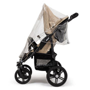 Universal Rain Cover For All Side By Side Pushchairs - Fits All Models image 2