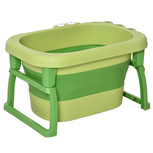 2-in-1 Foldable Baby Bath & Toddler Bathtub
